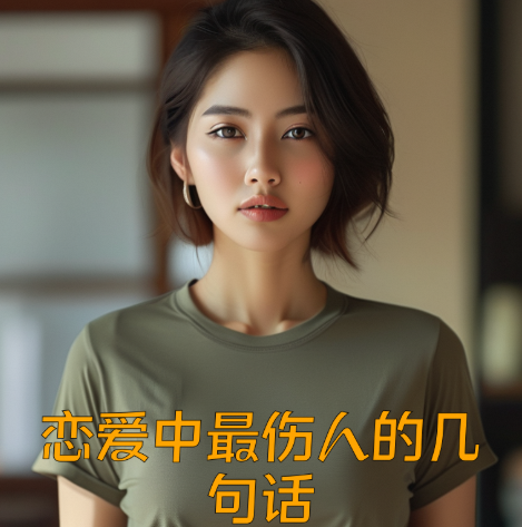 恋爱中最伤人的几句话，别再说出口了