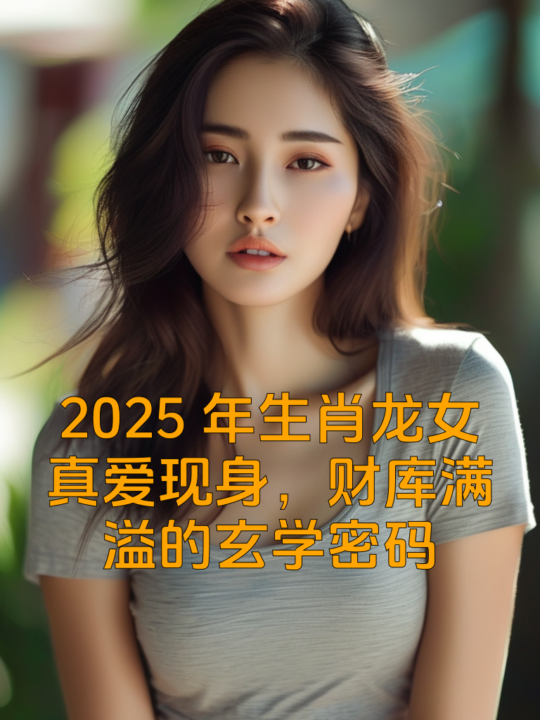 2025年生肖龙女：真爱现身，财库满溢的玄学密码