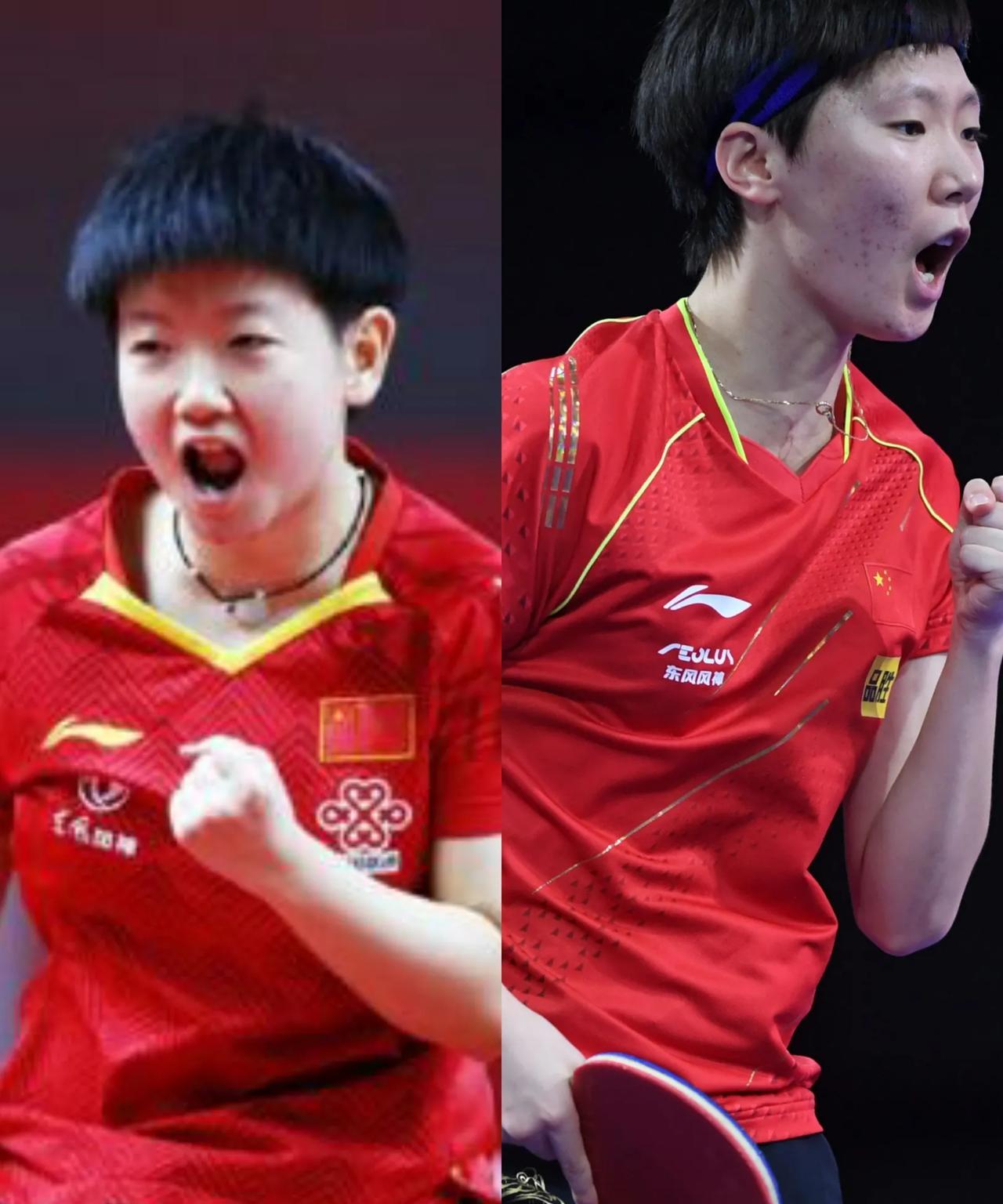 孙颖莎王曼昱注定会成为对手，因为她们是排名第一第二，说是竞争对手好听，其实就是‘