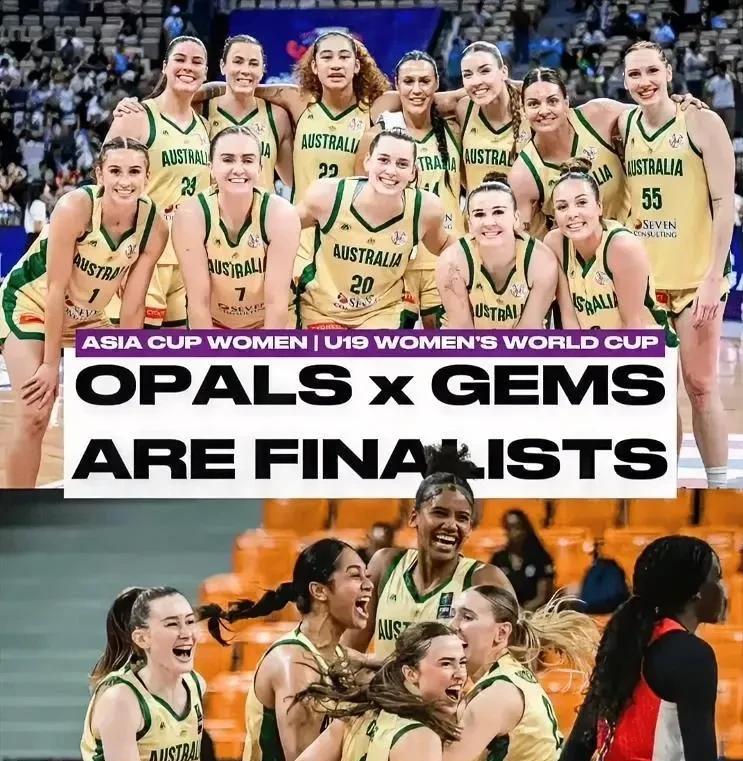 不知道大家发现没有？
澳大利亚女篮能赢日本女篮，
不仅是因为有实力，还因为
她们