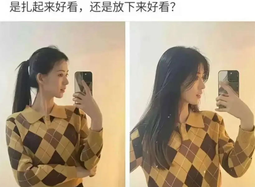 就这张图来说，到底哪个好看？