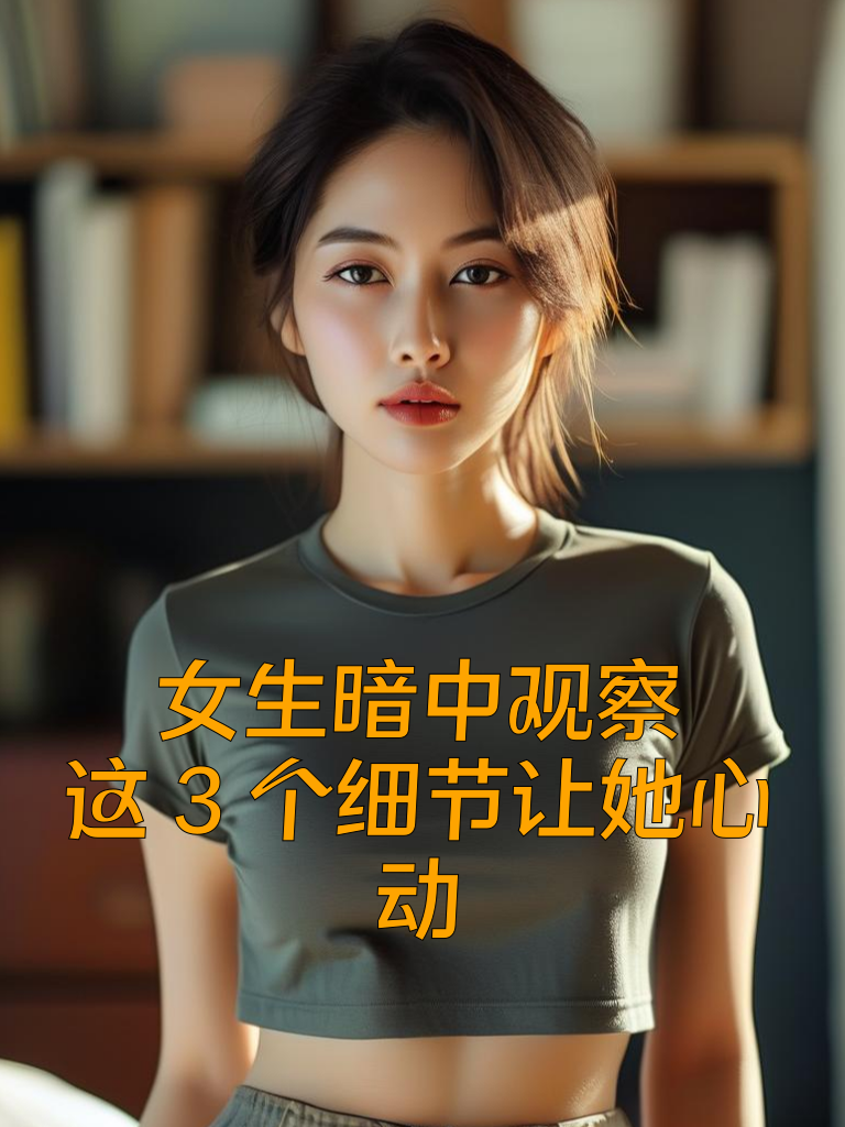 女生暗中观察，这3个细节让她心动
