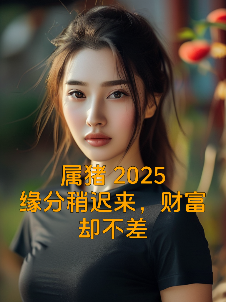 属猪2025：缘分稍迟来，财富却不差