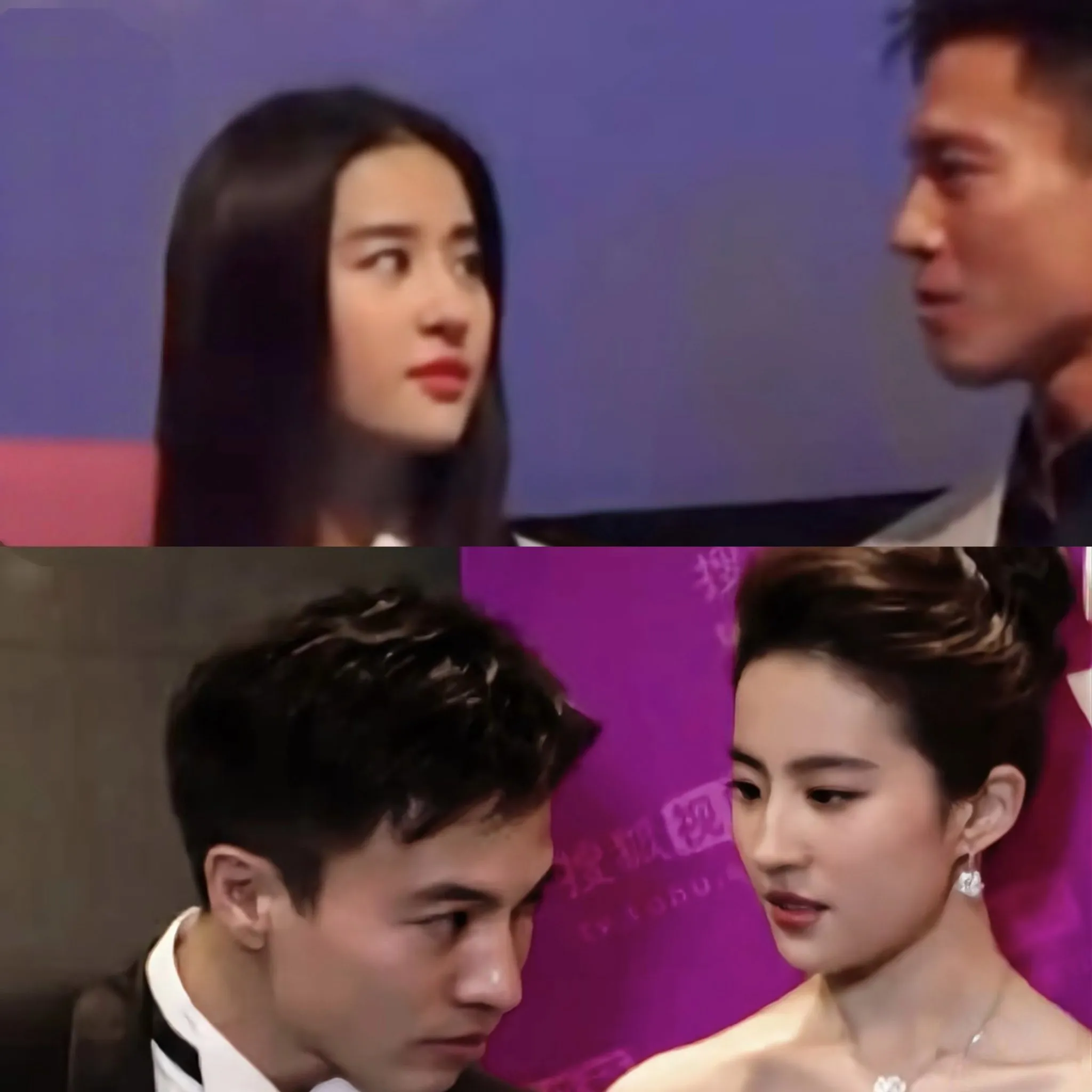 我终于理解安志杰了，
为什么和刘亦菲参加活动表情那么局促?
线下看了刘亦菲的状态