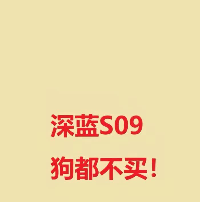 深蓝S09，狗都不买。狗不买我买！！！上市这么久，说说我的看法吧1⃣️这个车开长