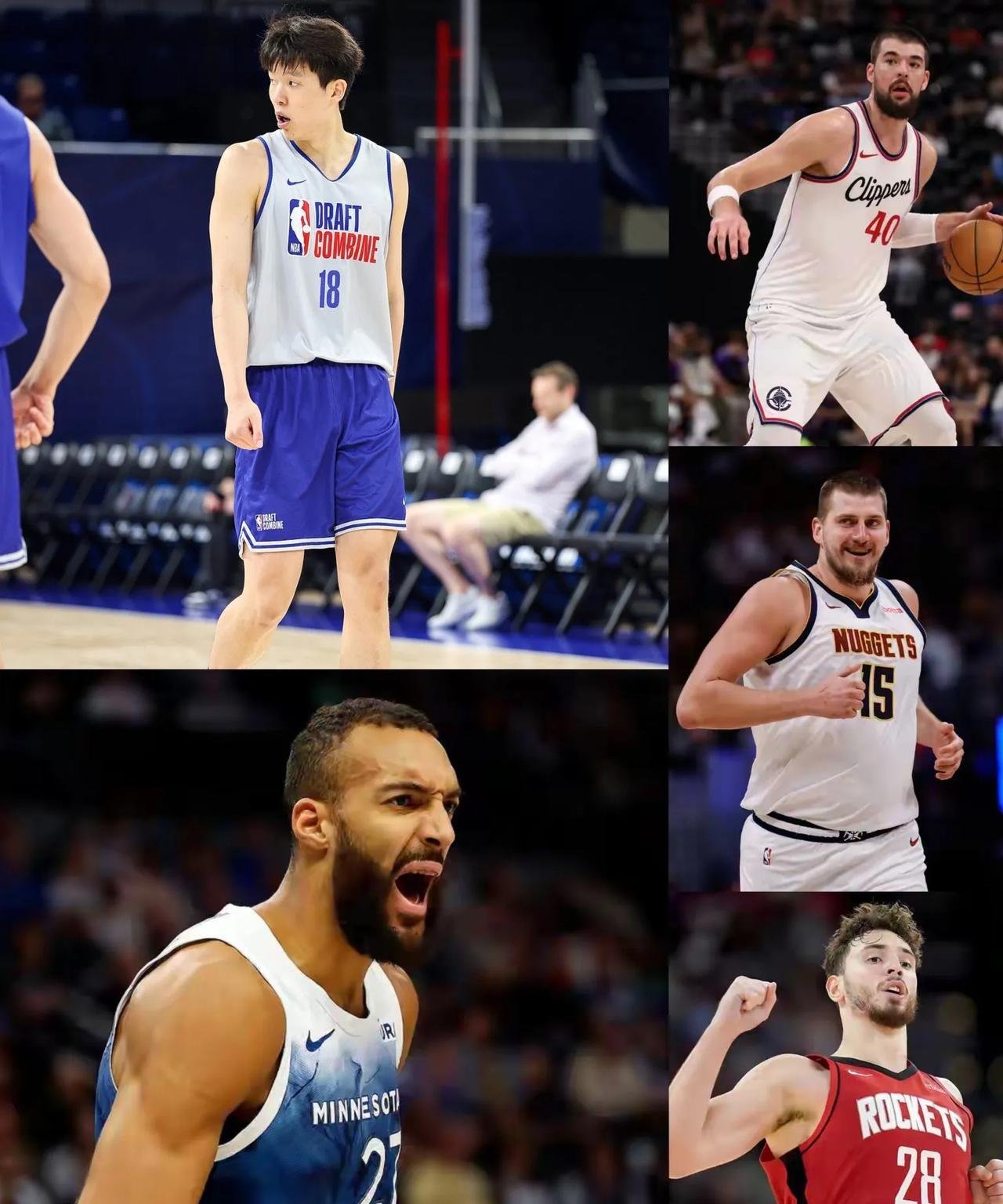 截至目前，西部各球队中锋对比；
湖人队，艾顿，海斯，科洛克；
雷霆队，哈尔滕，索