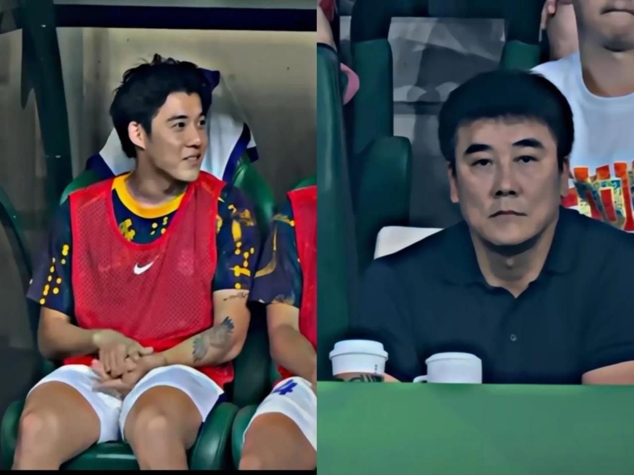 父子同在场下，心境大不相同！北京国安总经理李明公子李嗣镕顺利加盟天津津门虎，深懂