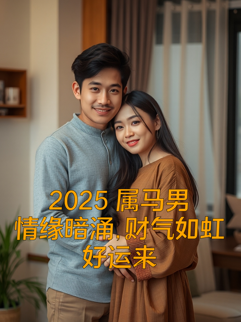 2025属马男：情缘暗涌，财气如虹好运来