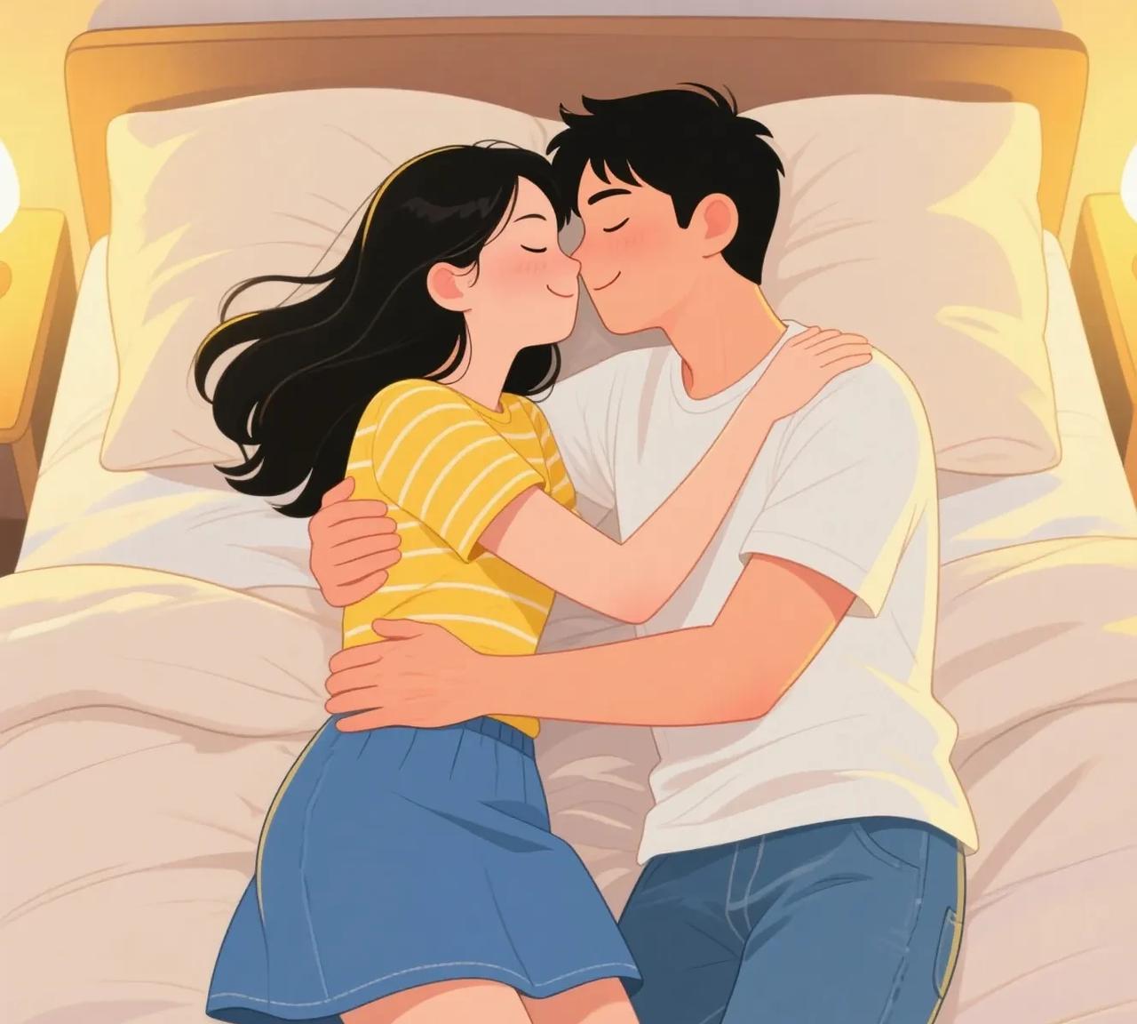 夫妻之间
一旦没有了亲吻
说明你们已经不喜欢对方了
尤其是在过夫妻生活的时候
夫