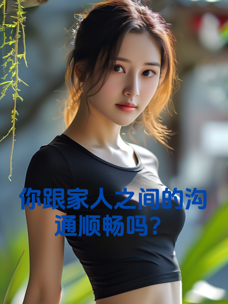 你跟家人之间的沟通顺畅吗？
