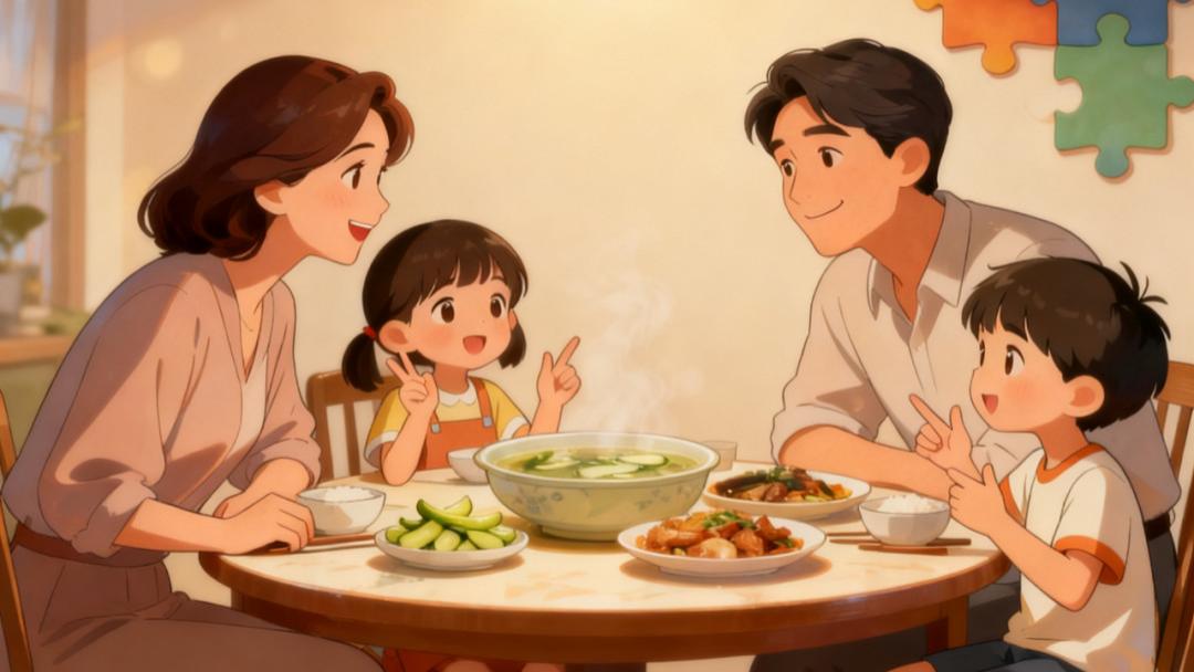 一碗丝瓜汤引发的共鸣：好的家庭教育，从“不较劲”的沟通开始