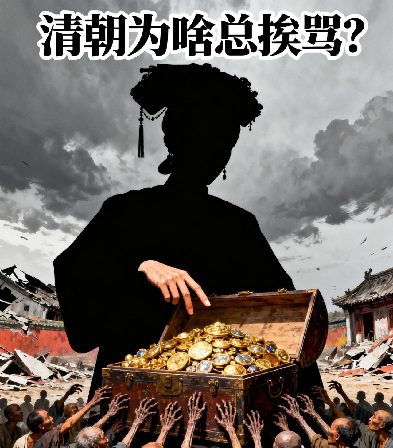 清朝为啥总挨骂？因为他并没有打服明朝，打服汉人，他只是摘了胜利果实而已！
如果穿