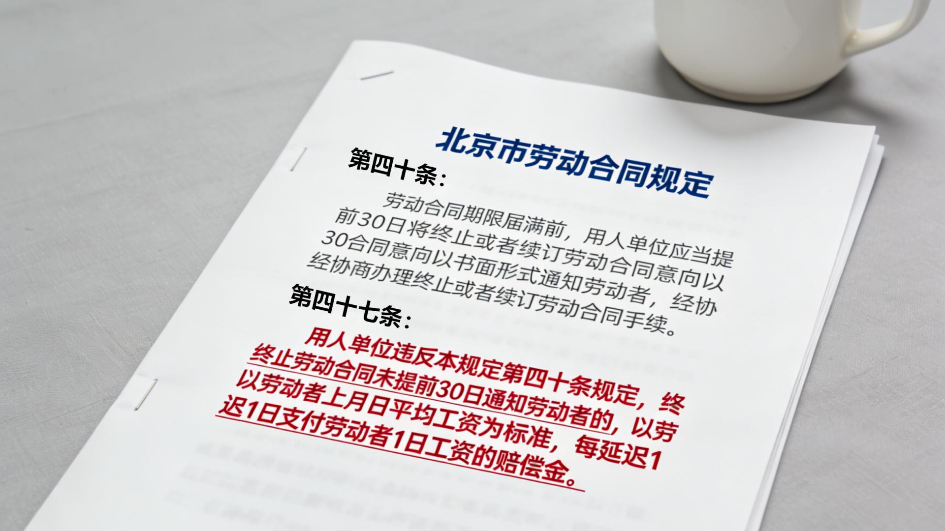劳动合同到期终止未提前通知，需要支付赔偿金吗？