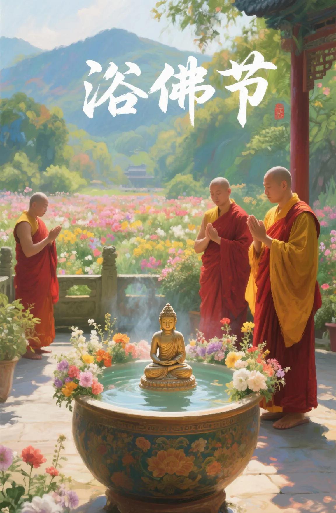 今天农历四月初八，[祈祷][祈祷][送自己一朵花][送自己一朵花]
恰逢释迦牟尼