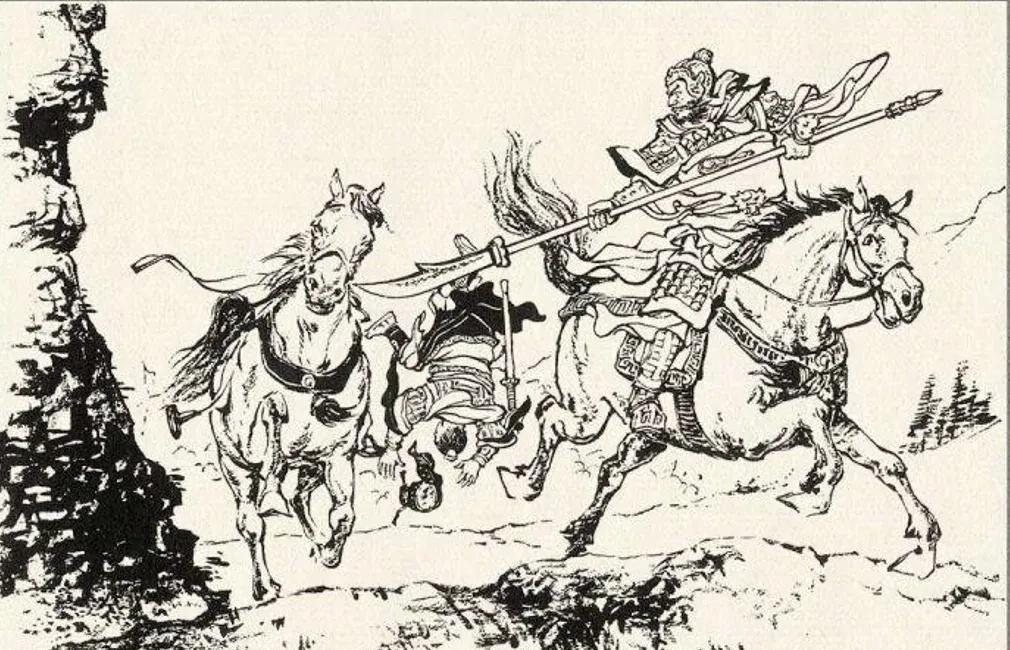曹操铁了心要剿灭袁谭，挥兵南皮城下，亲自擂鼓。曹军高下，无不士气高昂。曹洪更是匹