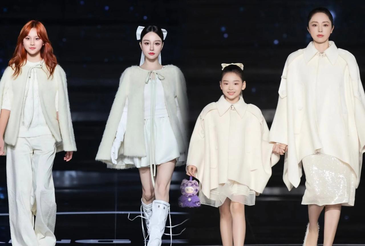 李小璐啊李小璐
如果我是你
我就不会给甜馨
化这么浓的妆，打扮的这么成熟。
在这