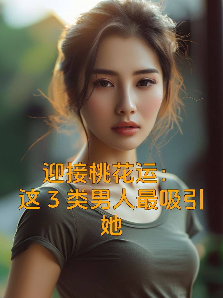 迎接桃花运：这3类男人最吸引她