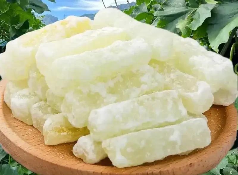 很多人年轻人都不认识我特意从湖南寄过来的零食
吃起来甜甜的，软软的，冰爽冰爽的