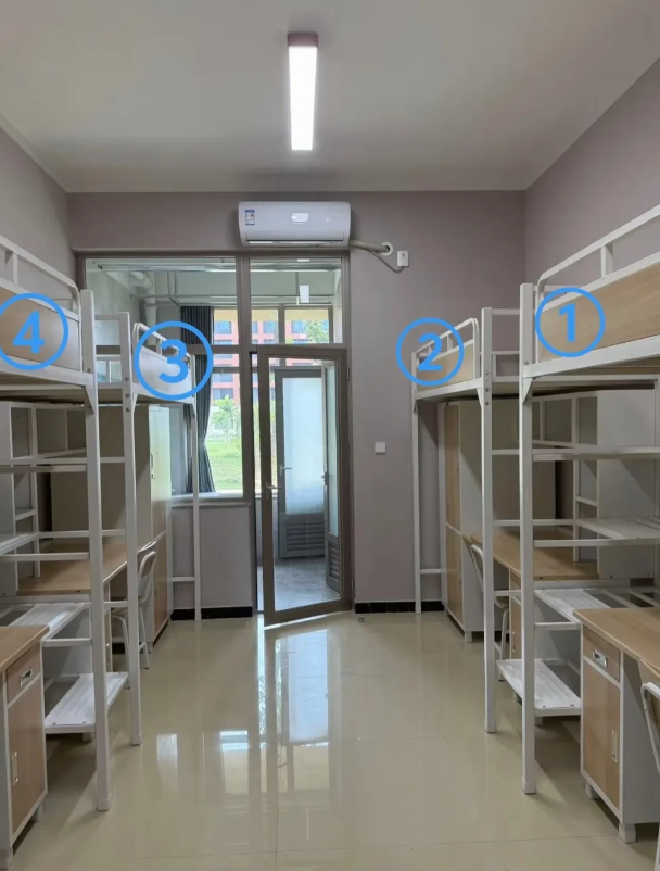 宿舍里面选哪个床位好？