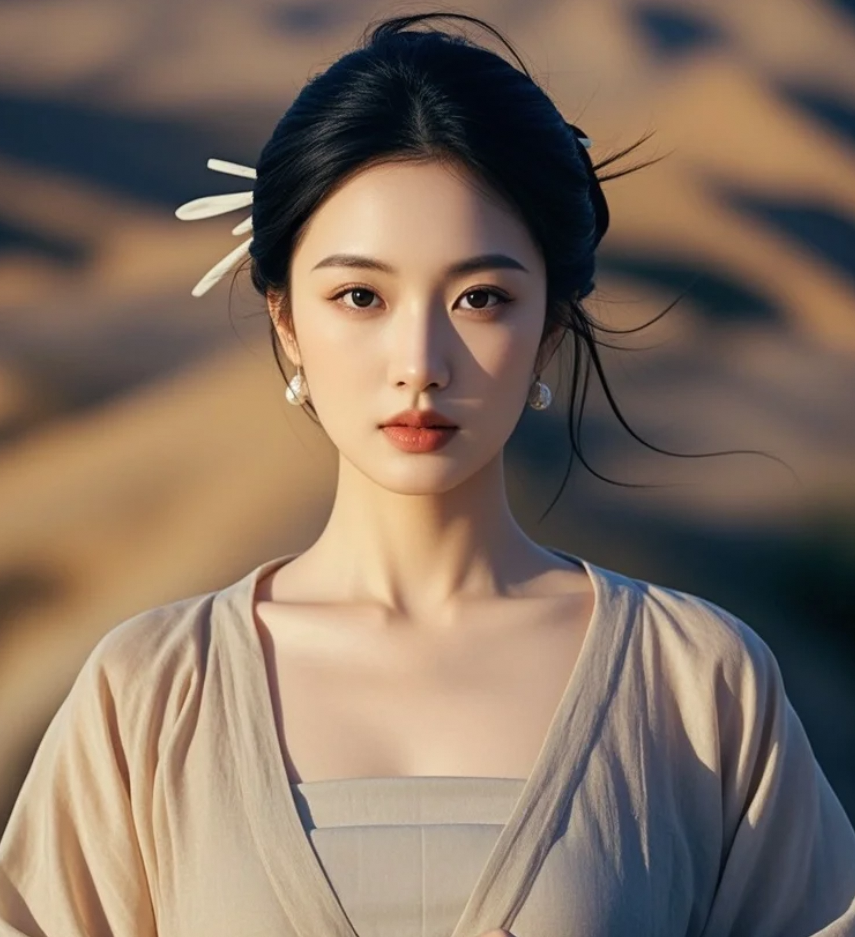 她的美，是那种不张扬却让人无法忽视