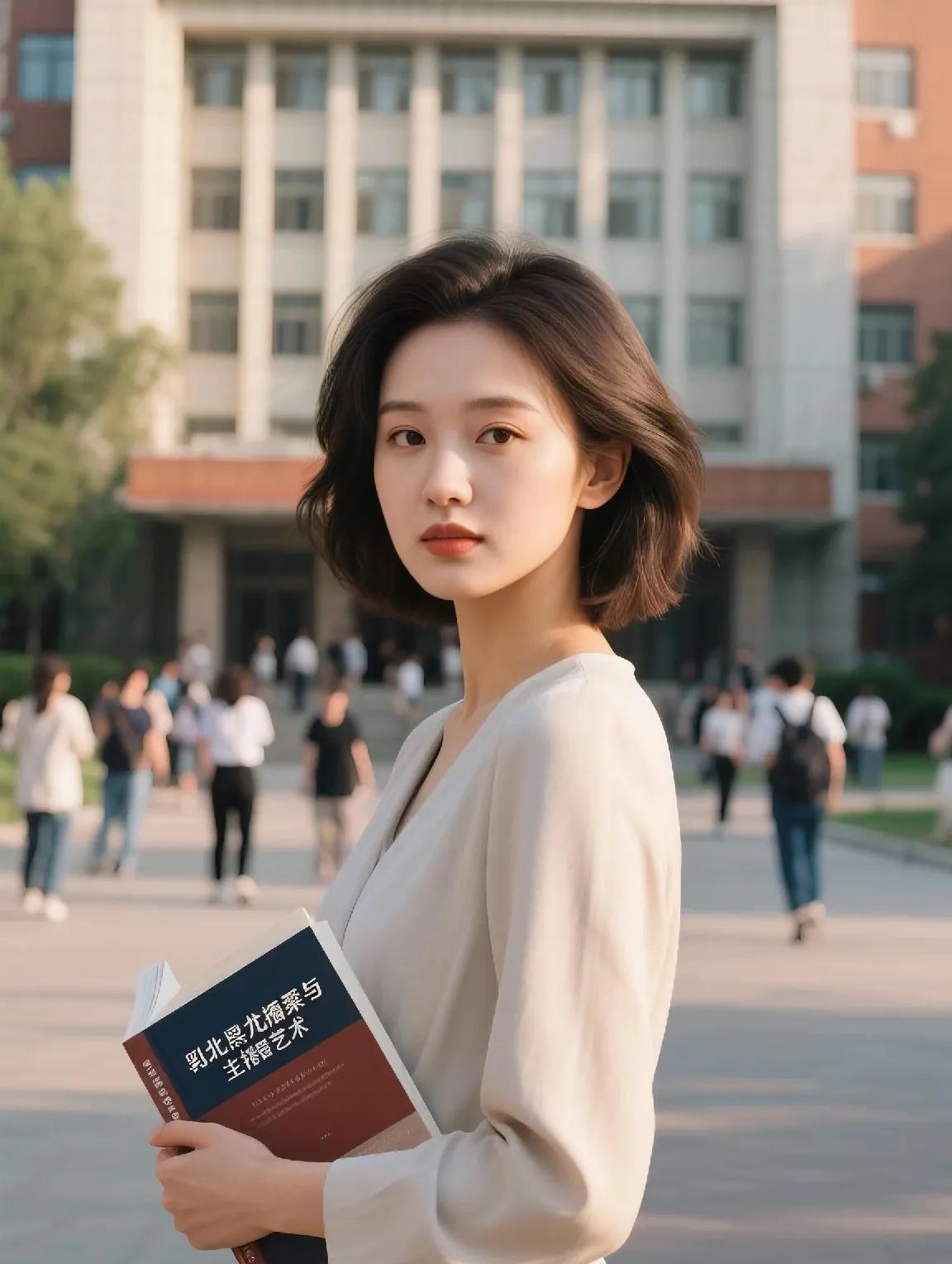 一个用声音征服无数观众的心的黑龙江女孩。她在中国传媒大学深造，专攻播音与主持艺术