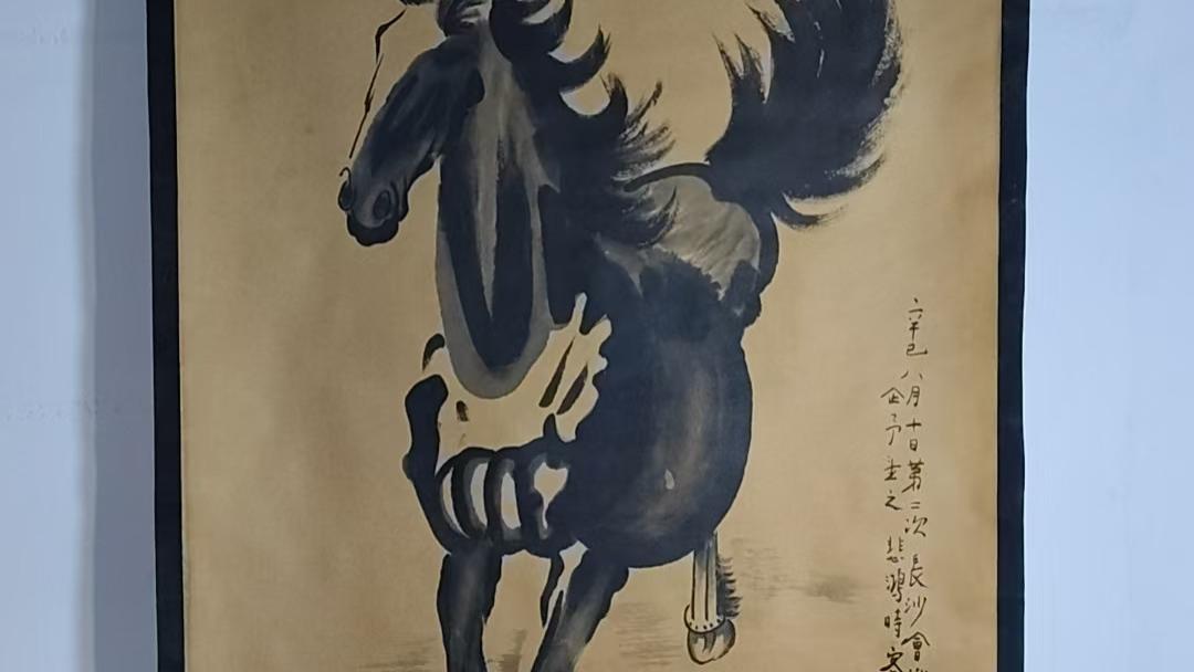 悲鸿马韵：一纸墨魂里的民族精神图腾