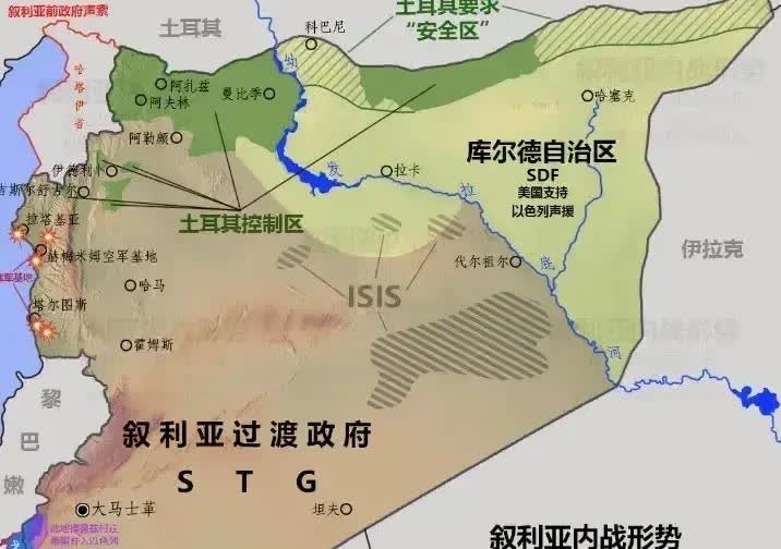 叙利亚这等小国轻易站队不靠谱的盟友，才有了今天被瓜分的下场。俄罗斯不靠谱，租借叙