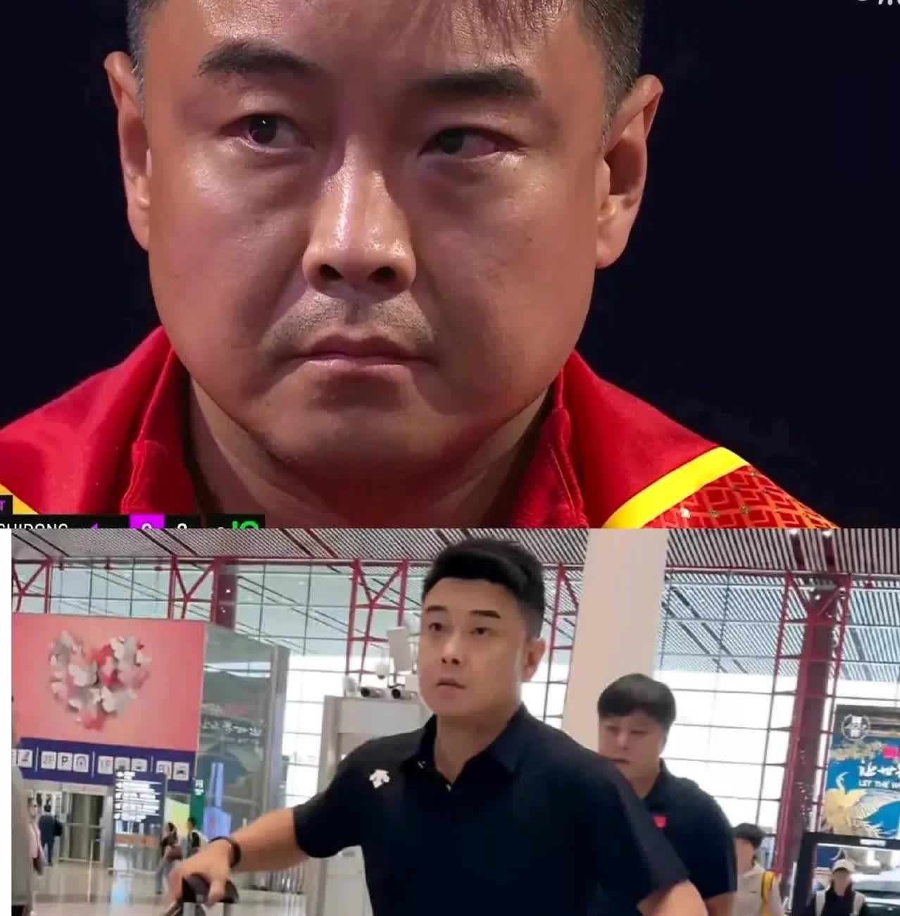 你有没有发现林诗栋的一个问题，
每次接发球后都会不自觉的后移，
这样一来就给