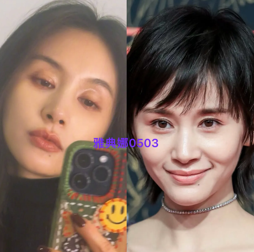 王子文晒自拍照，年纪越大脸越饱满，越来越年轻！
她和奚梦瑶的美商真高，填充后不但