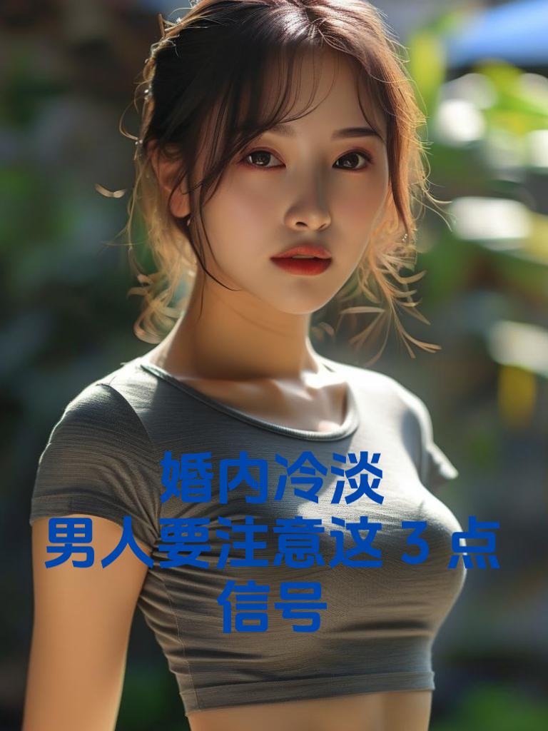 婚内冷淡，男人要注意这3点信号