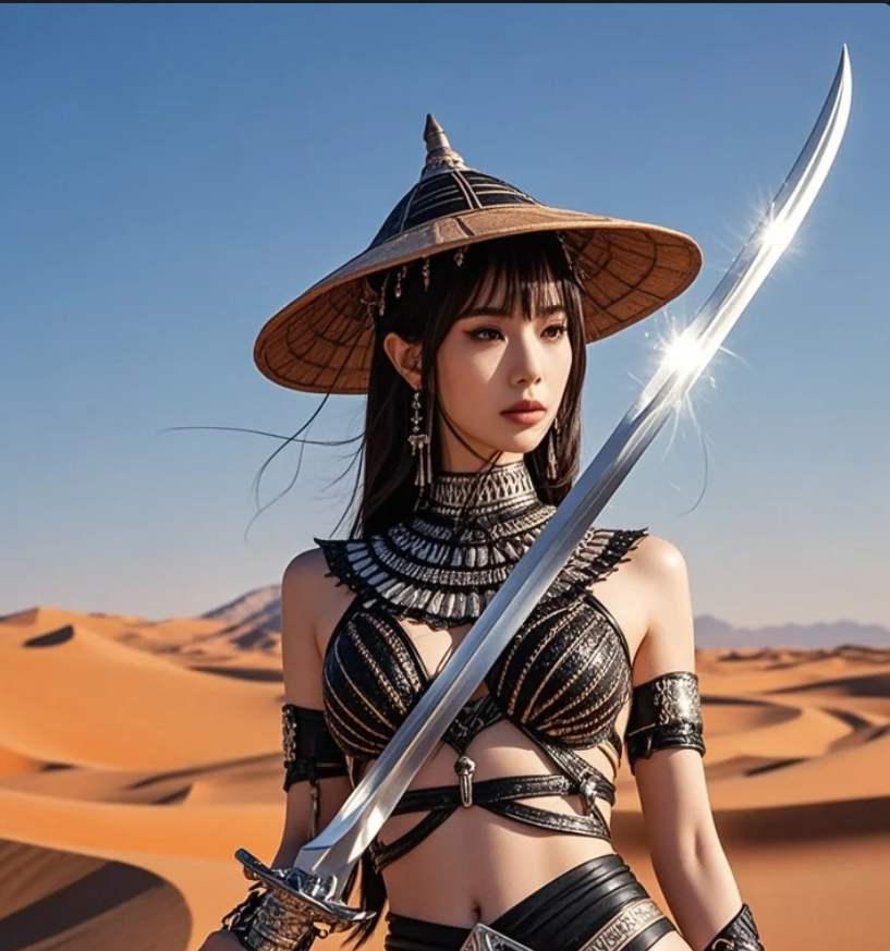 大漠孤烟，古装女侠客的传说，你会记住她吗？