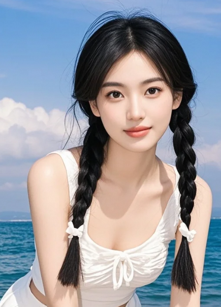 小姐姐轻轻抬眸，那一瞬的安静美得让人不敢出声！