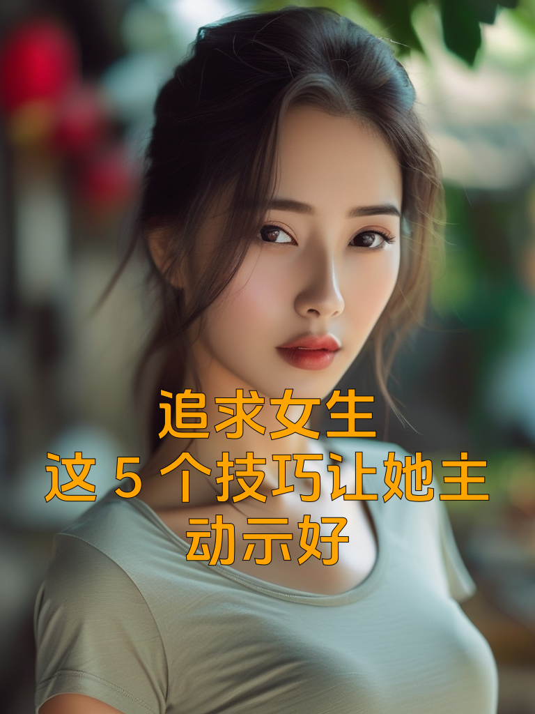 追求女生，这5个技巧让她主动示好