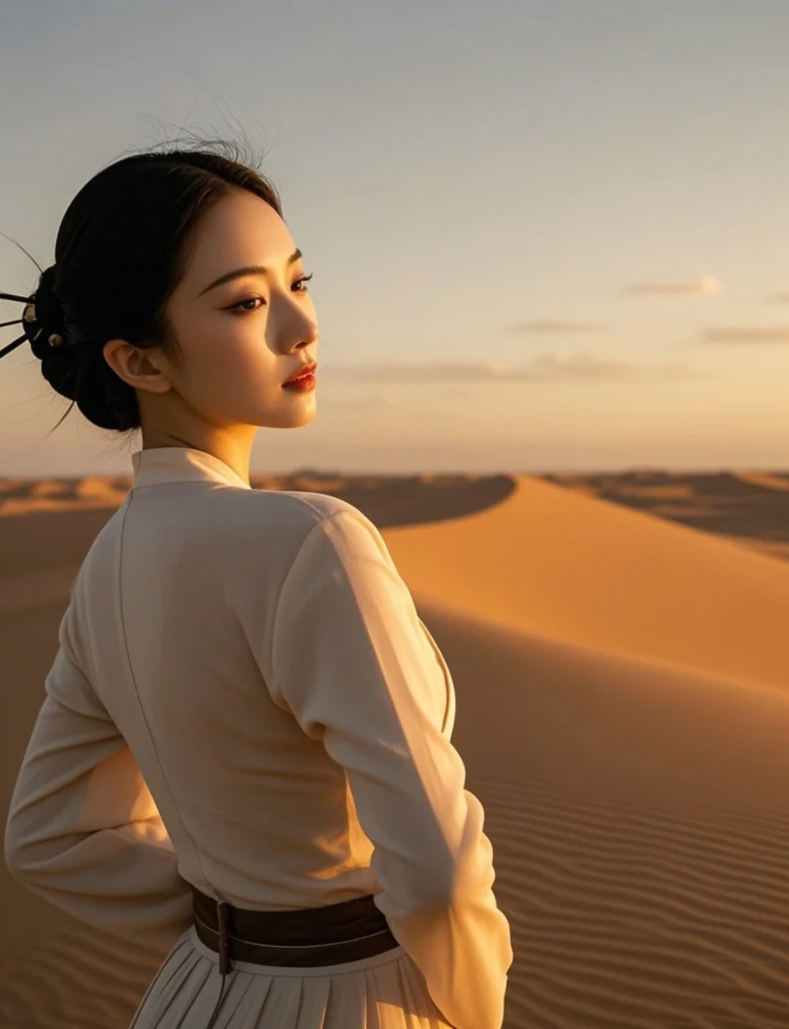 她的存在，让我觉得老天太不公平了