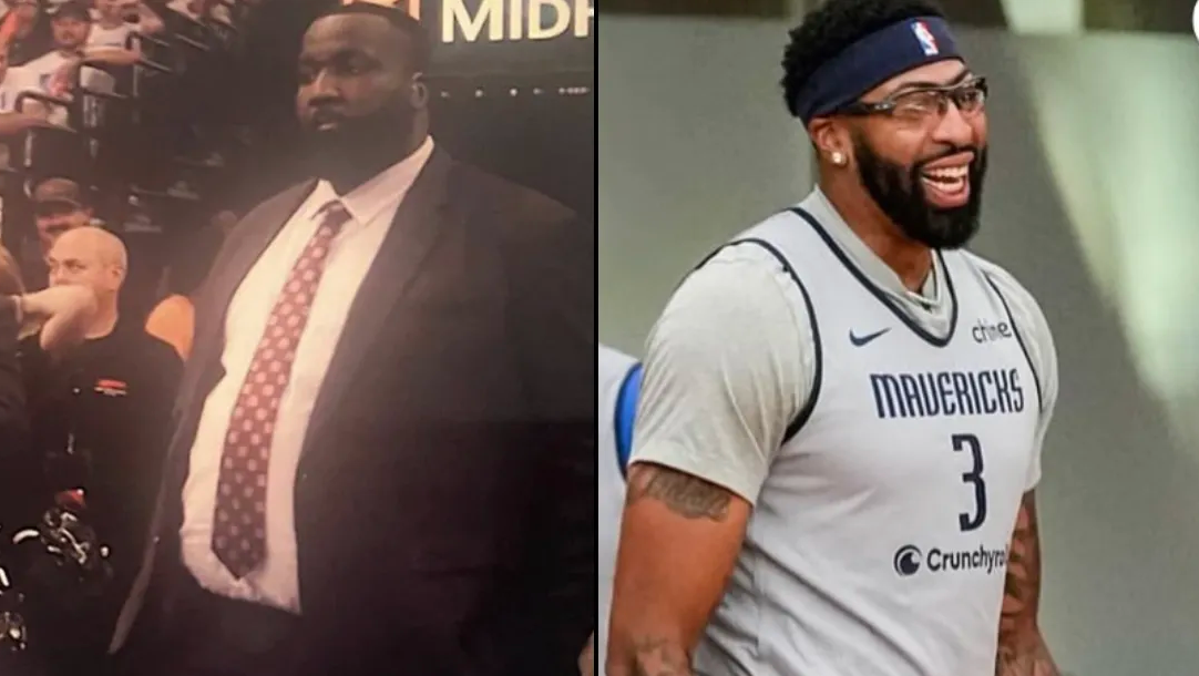 NBA Memes更新X，晒出一张图片与球迷分享。
“肯德里克-帕金斯跟安东尼-