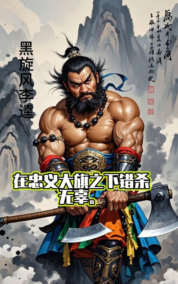 黑旋风李逵为什么直爽会变成伤人的刀？
李逵一喷赤诚，却因鲁莽冲动，在忠义大旗之下