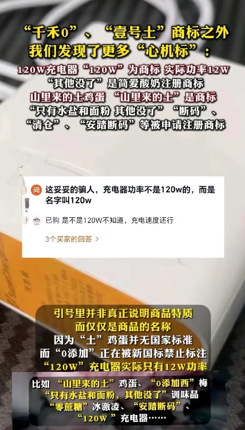 奇葩商标频现，产品能靠谱？
