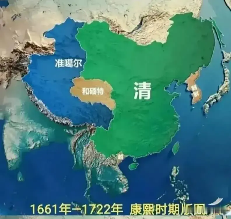 清朝对我国领土的贡献有多大？