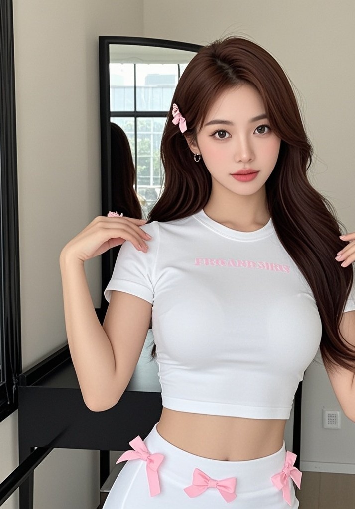 娇俏佳人如初恋，白裙飘飘仙气十足