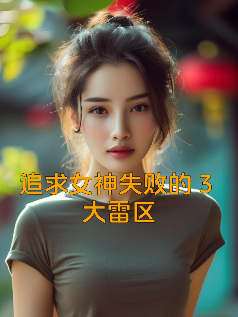 追求女神失败的3大雷区