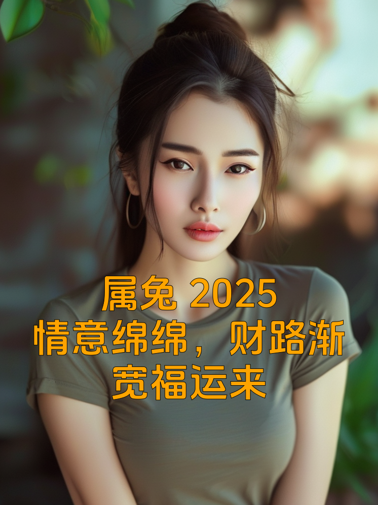 属兔2025：情意绵绵，财路渐宽福运来