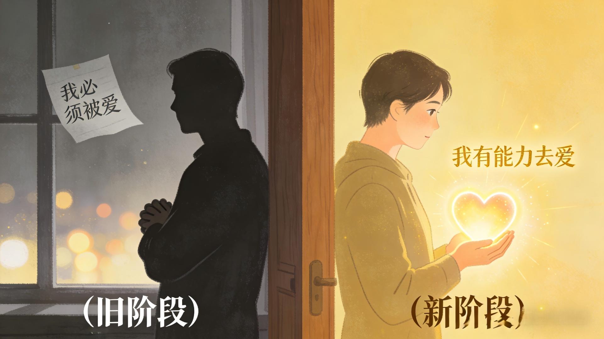 从“我必须被爱”到“我有能力去爱”：一个成年人的情感毕业礼