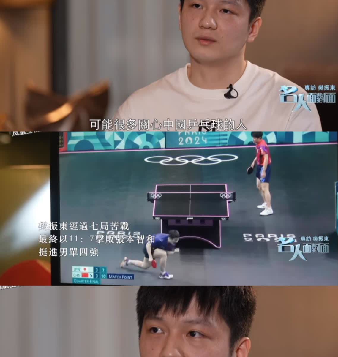没有看樊振东专访的，
劝你们还是别看了
因为看完后会发现，他根本不是你们想象