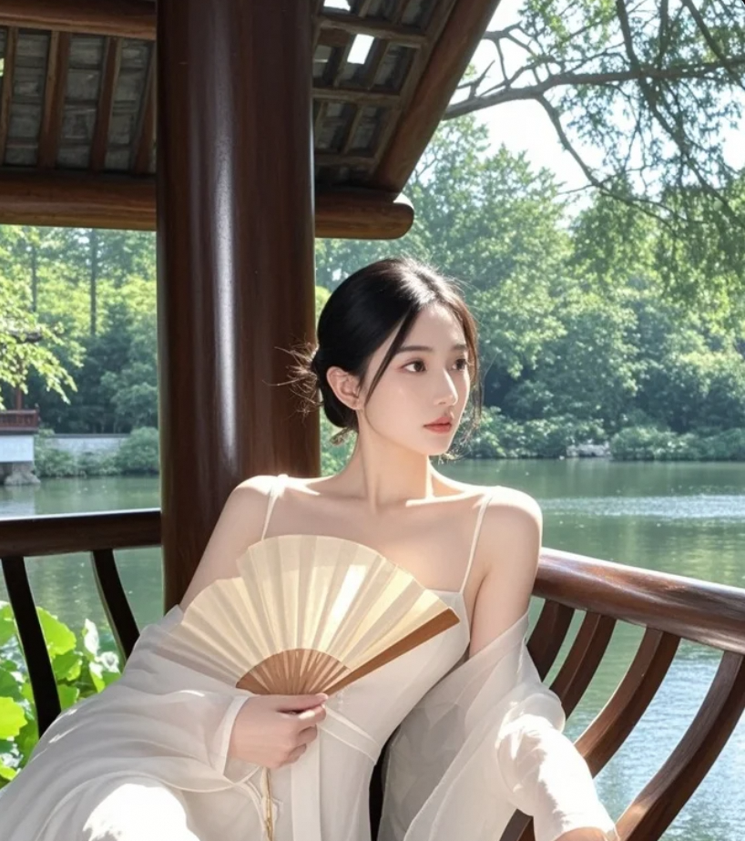 她不说话，却胜过千言万语