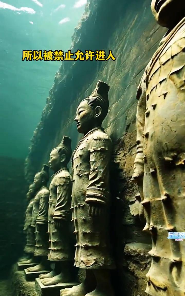 生人勿进，秦皇地宫(五)。
乐哥视频。
情景模拟：秦地宫有几百吨水银循环往复，所