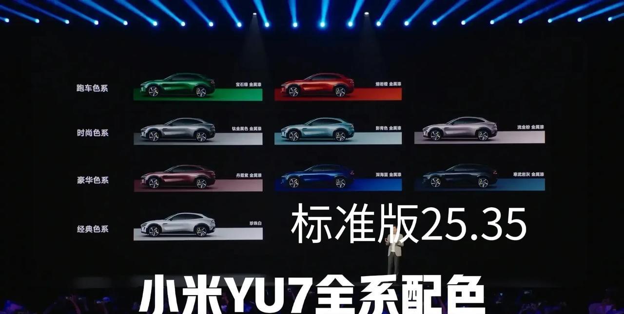 小米汽车的定价出来了，标准版25.35万！跟我今天中午同事聊的，结果基本上一致，