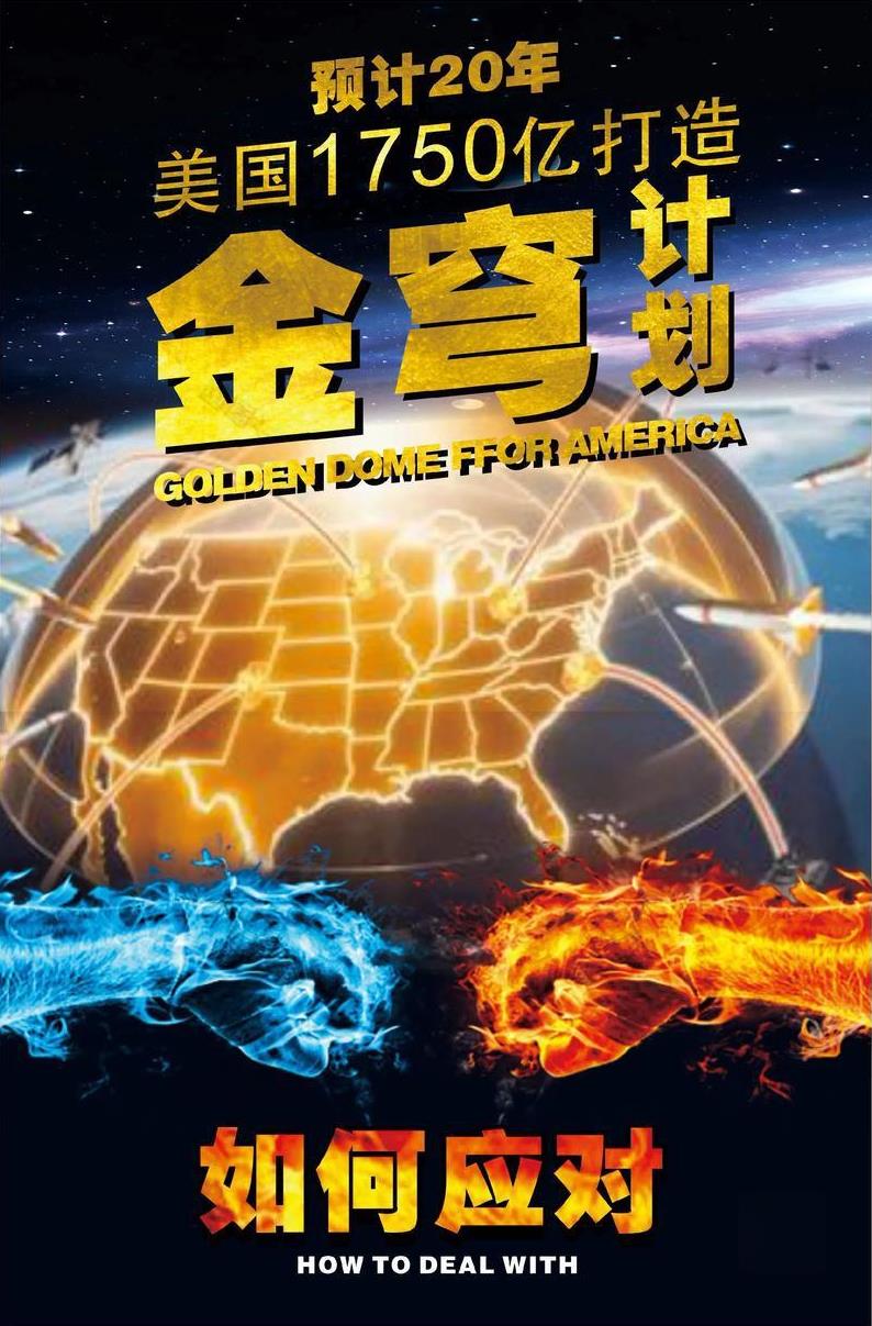 一个“赚钱”的项目
效仿里根“星球计划”的“金穹”远程拦截系统现在越来越让人举步
