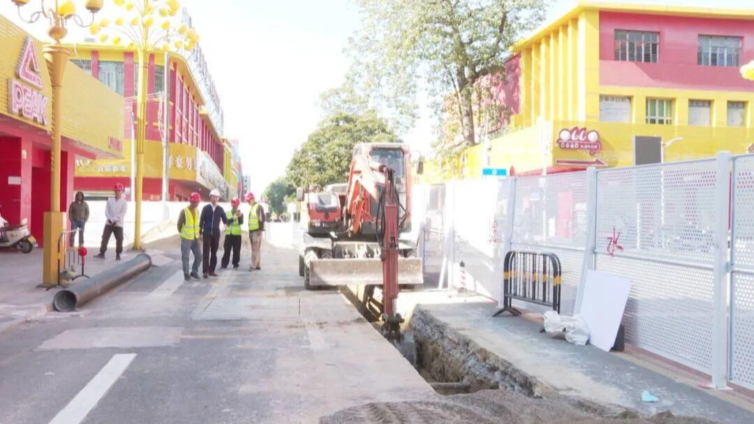 海丰县排水防涝（海绵城市）建设项目第七期标段二工程有序推进