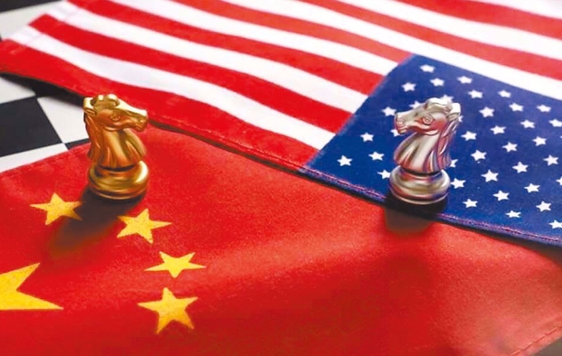 国民党国际部主任黄介正今日发文写道：“在中美对弈的棋盘上，特朗普有‘奇’的出招特