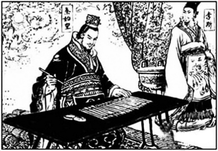 “秦国完了！这都是我咎由自取啊...”
面对着刽子手的屠刀，大秦帝国的丞相李斯，